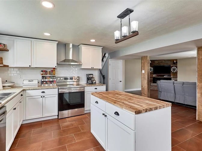 Finished kitchen renovation