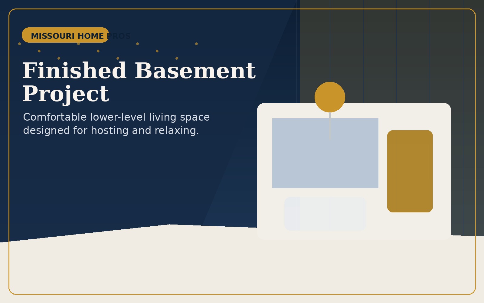 Basement renovation