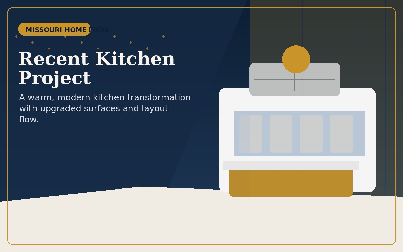 Kitchen transformation